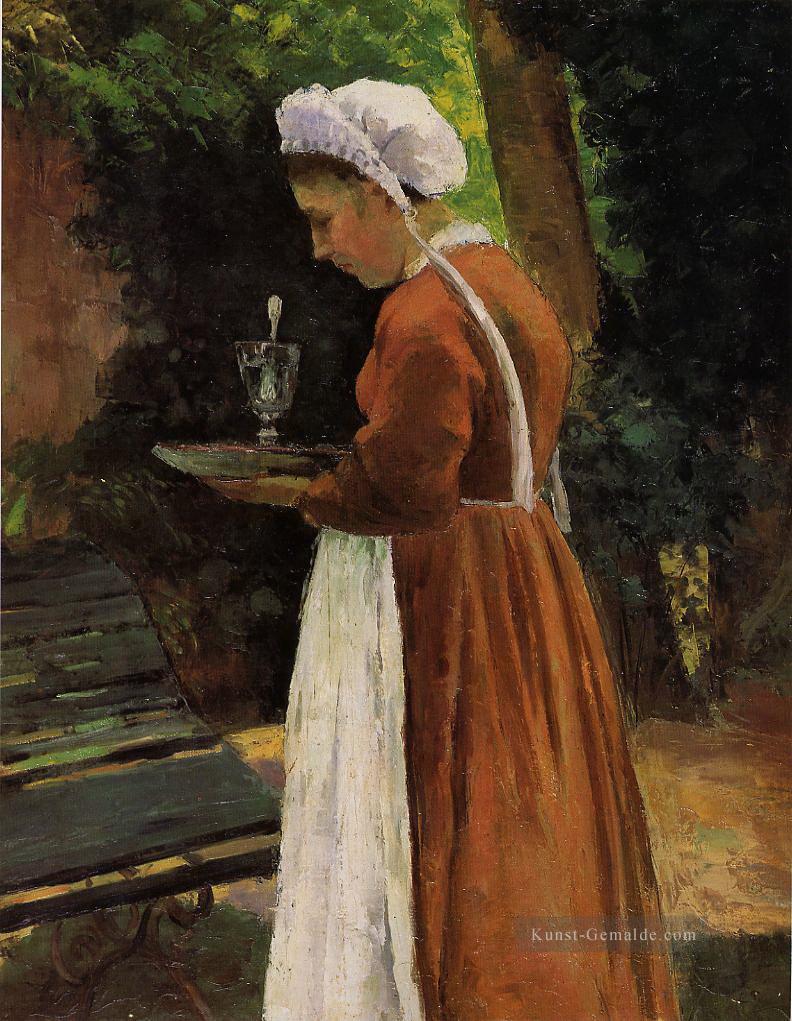 die Dienerin 1867 Camille Pissarro Ölgemälde